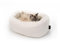 LucyBalu® Dinghy Katzenbett waschbar für kleine & große Katzen | Katzen Schlafplatz | Katzenkissen | Katzensofa | Katzen Kuschelbett | Katzen Bettchen | Katzen Couch | Katzen Liegeplatz | Weiß
