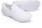 Hawkwell Damen-Schlupfschuhe, leichte Pflegeschuhe, Bequeme, rutschfeste Arbeitsschuhe, Weiß EU 39