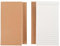 ICEANAQ 4 kleine Notizblöcke, tragbares Feld-Notizbuch, Taschennotizblock, Notizblöcke, Feldnotizen, 6,9 x 14 cm, 50 Seiten/Block (Linie)