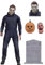 REOZIGN Michael Myers Figur, mobiler Ersatzkopf, Actionfiguren von Michael Myers, 18 cm, Geschenk für Statuenornamente
