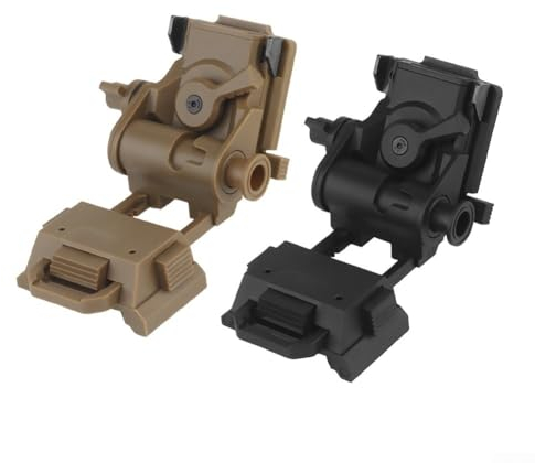 Halterung für Nachtsichtgerät, mit Armhalterung aus Aluminiumlegierung, für Nachtsichtgerät, Ersatzhalterung für L4G24 Helmzubehör (schwarz)