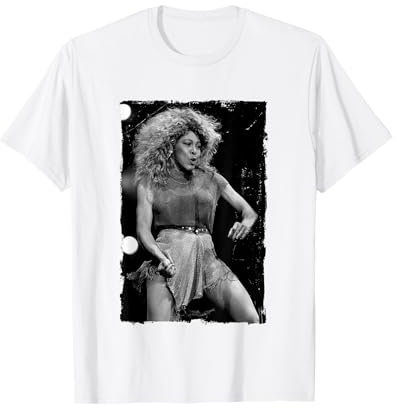 Tina Turner Live On Stage Distress Edge By Stephen Wright T-Shirt