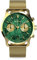 DeTomaso SORPASSO Chronograph LUSSO Gold Herren-Armbanduhr Analog Quarz Mesh Milanese Armband Gold