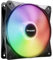 be quiet! Light Wings LX 120mm PWM high-speed fan, illuminated hub, frosted blades, multiple colors+modes, optimized blades for extraordinary air pressure, daisy chain option, rifle bearing