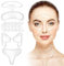11 Pièces de Bandes Anti-Rides pour le Visage, Patchs Anti-Rides Réutilisables pour Lisser le Visage, Cou, Front, Yeux, Bouche