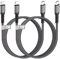 USB C to Lightning Cable 1M 2Pack iPhone Charger Cable [MFi Certified], USB C Charger Cable Fast Charging Type C to Lightning Cable iPhone Lead Wire for Apple 14/13/12/11/X/8/7/SE, iPad, AirPods