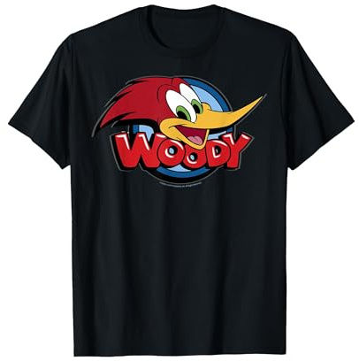 Woody Woodpecker Large Face Logo T-Shirt