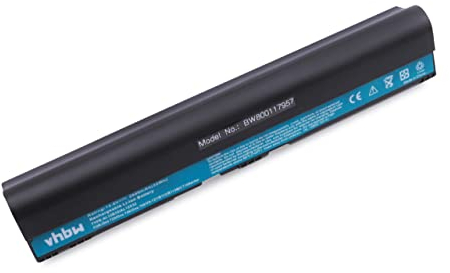 vhbw batteria compatibile con Acer Aspire One 725, 755, 756, AO725, AO756, AOV5, V5 laptop notebook (2600mAh, 14,8V, Li-Ion)