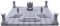 EnderToys Bloqueo de Azulejos de mazmorra Ãƒ¢ââ€š¬ââ‚¬Å“ Throne habitaciÃƒÆ’Ã‚³n, Terrain Scenery Mesa 28 mm miniaturas Juego de rol, 3D Impreso pintable