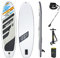Hydro-Force™ 10' x 33 x 4.75/3.05m x 84cm x 12cm White Cap Set