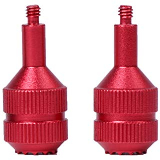 DJFEI FPV Combo Drone Fernbedienung Einstellbare Legierung Daumen Rocker Stick, Aluminiumlegierung Hebel Joystick Daumenwippe für DJI FPV Combo Drone (Rot)