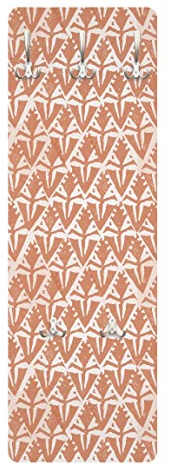 Bilderwelten Garderobe - Vintage Muster Art Deco Rauten, Größe HxB:119cm x 39cm