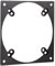 DolDer Fan Adapter Frame, Aluminium, 120 to 90/80 mm, 4-Pin, Compatible with Desktop, Part Number DD24