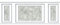 Papier peint intissé tropical, motif feuille vert, imitation boiserie, 75 cm X 200 cm, décor unique et original.