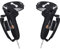 Controller Grips Cover for Oculus Quest 2,Anti-Throw Strap with Battery Opening,Extended Controller Grips Covers Suitable for Large Hands(Black)
