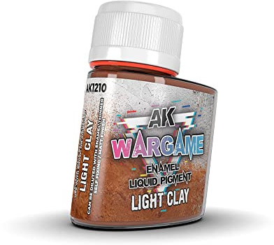 AK WARGAME LIQUID PIGMENTS AK1210 Light Clay (35ml)