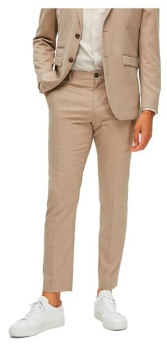 Selected Homme Male Hose Gewebter Wollgemisch | Trousers