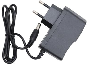 Hoement 5 Uds DC 12V 1A Adaptador De Corriente Enchufe 12V Adaptador De Corriente DC 12V 1A Fuente De Alimentación