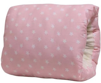 Mini Stillkissen, Stillkissenbezug Pflegekissen Stillen, Baumwollpflegerkissen hautfreundliche Fütterungskissen Mini Armskissen zum Stillen Waschbarer Pflegekissen zum Stillenstreifen