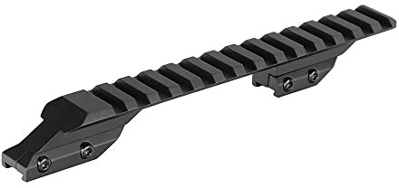WINFREE Dovetail to Picatinny Single Mount Low Profile 11mm to 20mm Converts Adapter for Mounting Red Dot Scope Optics