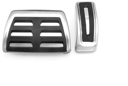 YSABVCP 2PCS Edelstahl Auto Pedale Fit for Audi A3 A4 B8 / S4 / RS4 Allroant Quattro A5 / S5 / RS5 Q5 8R/ SQ5 Q3 A6 C7 / S6 A7 / S7 A8