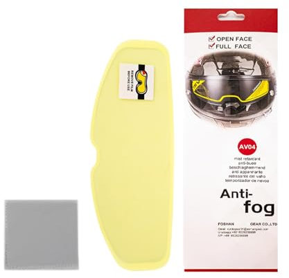 Anti Fog Film For Motorcycle Helmet, High Definition Adhesive Visor Insert, Waterproof Fog Resistant Clear Lens, Helmet Accessory For Up Helmets, Anti Fog Helmet Sticker For Head Protection