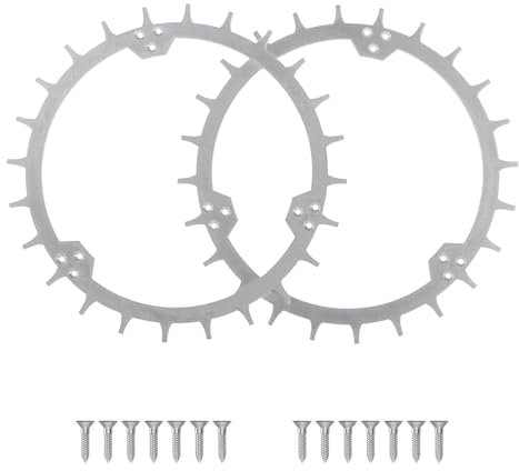 Moupaa Crampons antidérapants TLWH-02 pour tondeuse robot Husqvarna Automower 315/310/305 avec 18 vis