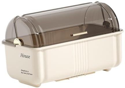 Baoblaze Dish Drying Rack with Lid Cover Drain Bowl Rack Removable Drainboard Plate Cup Dish Dryer Tray Drainer for Home Kitchen Hotel, XL