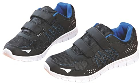 Coopers of Stortford - Ladies Velcro Trainers, Lightweight Walking Shoes with Touch-Fasten Straps - Cushioned Sole for Comfort