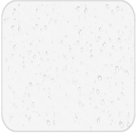 Tapis de souris en verre trempé : tapis de souris transparent avec base antidérapante, design élégant de la surface de haute précision | Tapis de souris fiable pour sport E, tâches professionnelles