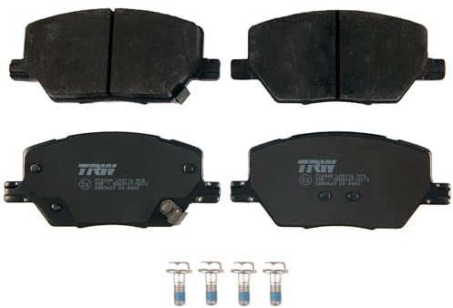 TRW GDB3629 Brake Pad Set of 4 for Fiat 500X (334_) 2014 - Front Axle and other vehicles
