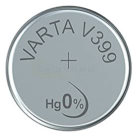cellePhone Batterie Knopfzelle kompatibel mit Varta Uhrenbatterie V399 - Type 399-42 mAh