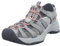 KEEN Damen Astoria West Sandalen, Grey/Coral, 35.5 EU