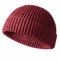 JFAN Unisex Retro Trawler Winter Beanie Hat Baseballkappe Streetstyle Trawler Beanie Watch Hut Rollup Edge Schädeldecke,Rotwein