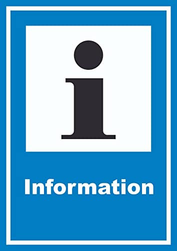 HB-Druck Information Schild A5 (148x210mm)