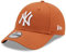 New Era Cap Fankappe Basecap New York Yankees Modell 9Forty Strapback für Kinder braun mit NY-Logo - Child