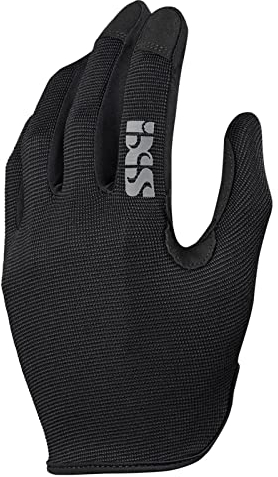 IXS Carve Digger Gloves Schwarz - Ergonomische robuste MTB Handschuhe, Größe M - Farbe Black