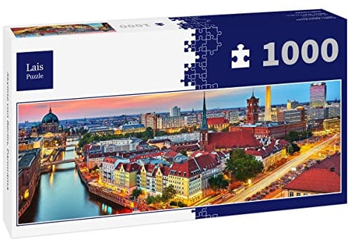 Lais Puzzle Skyline von Berlin, Panorama 1000 Teile Panorama