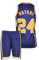 Amdrabola Lakers Basketball Kinder Trikot Bausatz, Lila, Komm mit Shorts Basketballfans (134,Lila)