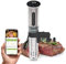 KitchenBoss Sous Vide Stick Garer：WiFi Sous Vide Stick 1100W Präzisionskocher Zirkulation 40℃-90℃ Temperaturbereich Sous Vide Stab IPX7 Wasserdicht LED Touch Display Ultra-leise App-Steuerung