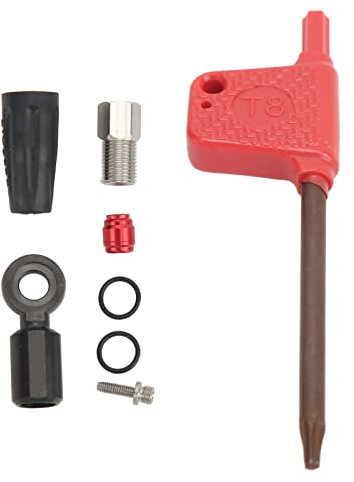 Fahrrad-DIY-Reparaturset mit Oliven-Verbindungseinsatz und Scheibenbremskabel-Adapter für SRAM Flat Mount HRD RED22 FÜR CE22
