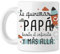 BAOBAB REGALOS Padres (Te Queremos Papá Hasta El Infinito y Más Allá - Taza original para regalar con frase y dibujo Originial y Especial DÍA DEL PADRE - Divertida- Cerámica blanca)