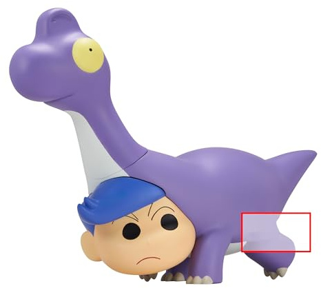 Banpresto Actionfigur Brachiosaurus Kazama-Kun Crayon Sinflan, The Movie: Our Dinosaur Diary Kasukabe Boueitai, Vol.3, 22 cm, Mehrfarbig, BP89593P