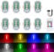 Stroboskoplicht LED für Flugzeug, LED-Licht für Drohne, Anti-Collisions-Licht, USB, 8 Farben, wiederaufladbarer LED-Blitz, geeignet für DJI Mini 4 Pro und alle Zubehörteile für RC Drohnen (8 Stück)