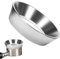 54mm Espresso Dosing Funnel, Portafilter Funnel Turdy Dosing Ring with Dosing Funnel With 12 Magnets, Compatible with All 54mm Espresso Portafilters(Silver)