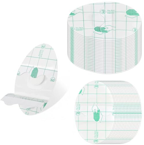 100 Pieces Autocollants D'oreille, Autocollants Oreilles étanches de Bébé, Protection Bouchon Oreille Piscine Enfant, Transparents Ultra Fins Protège Oreilles pour Natation, Douche, Surf