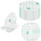 100 Pieces Autocollants D'oreille, Autocollants Oreilles étanches de Bébé, Protection Bouchon Oreille Piscine Enfant, Transparents Ultra Fins Protège Oreilles pour Natation, Douche, Surf