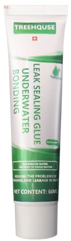 Fish Tank Sealant – Aquarium Repair Adhesive, 60ml Waterproof Glue, Fish Tank Mender | Quick Strong Leak Sealing, Safe Curing Formula Great for Aquarium Repairs, Crack Sealing Applications