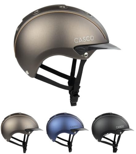 RL24 - Reithelm Mistrall-1 von Casco inkl. Putzschwamm – Reitkappe Damen, Herren & Kinder – leicht, optimal belüftet & Perfekter Sitz – Reiterhelm in vielen Farben & Größen