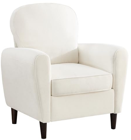 YUUIJOAA Ohrensessel Wohnzimmer,Sessel Wohnzimmer,Loungesessel für Wohnzimmer,Schlafzimmer,Wohnung und Arbeitszimmer(BEIGE)